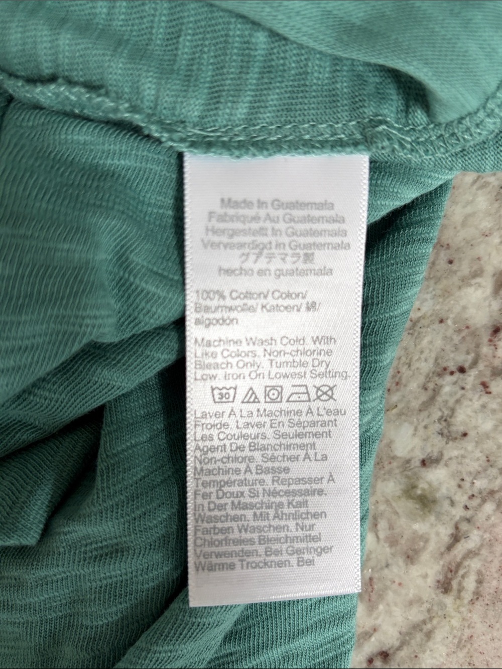 J. Crew Factory | Green Tie Waist T-Shirt Dress Size S NWT - Picture 3 of 3
